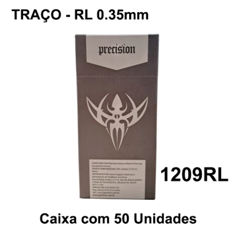 Agulhas para Tatuagem PRECISION NEEDLES TRAÇO 1209RL - Caixa com 50 Unidades - comprar online