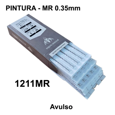 Agulhas para Tatuagem PRECISION NEEDLES PINTURA CURVADA 1211MR - AVULSA - comprar online