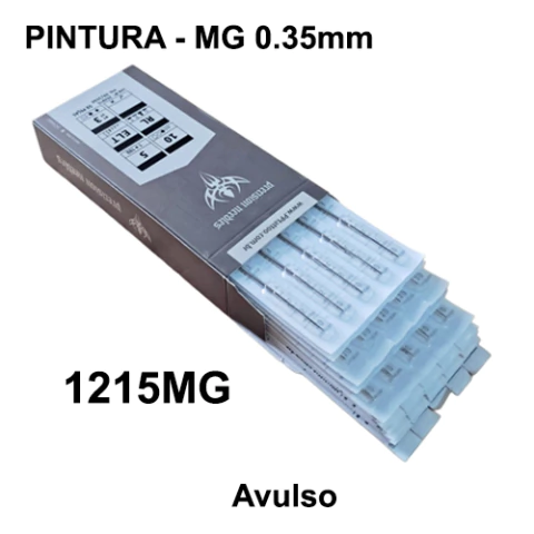 Agulhas para Tatuagem PRECISION NEEDLES PINTURA RETA 1215MG - AVULSA - comprar online