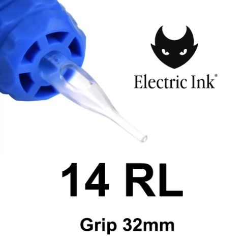 Bico Descartável Electric Ink CUSHION CRISTAL TRAÇO 14RL - Gripp 32mm - comprar online