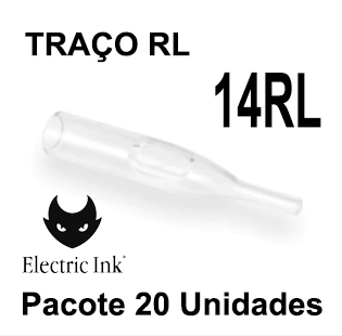 Ponteira Descartável Electric Ink MINI TIP TRAÇO 14RL - Pacote com 20 Unidades - comprar online
