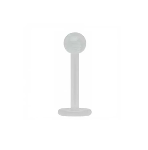 Labret BIO FLEX Transparente 1.2mm x bola 3mm BIO-01