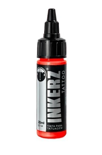 Tinta para Tatuagem INKERZ 20ml - Vermelho Ferrari