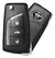 CHAVE CANIVETE TOYOTA COROLLA 3 BOTOES (MALA)