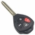 CHAVE OCA TOYOTA HILLUX 4 BOTOES