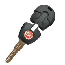 CHAVE GAVETA FIAT YALE PRETA - AKFTS207 COMPATIVEL