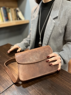 Cartera Ruben chocolate - comprar online