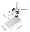 Suporte de Mesa para Microscópio Alumínio Com Regulagem De Precisão - comprar online