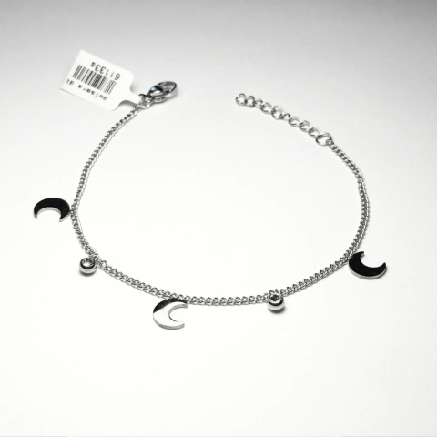 Pulsera dije colgantes de acero