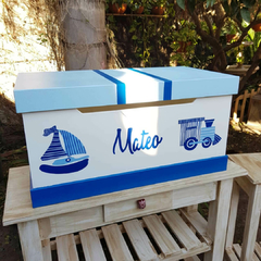 Baul Juguetero con tapa - Nido de Polluelos