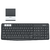 Teclado Inalambrico Logitech + Soporte