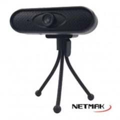 Webcam Netmak Full HD con tripode