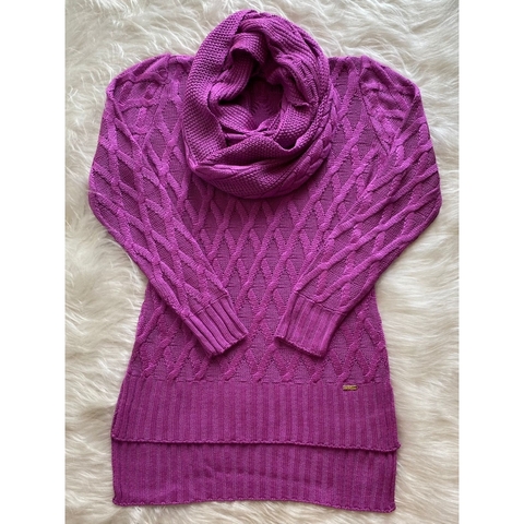 Blusa triangulo com gola avulsa - Pink novo