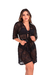 Robe de Renda Vazada Preto - comprar online