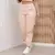 Calça Cargo Jogger Jeans Feminina Cintura Alta Com Lycra na internet