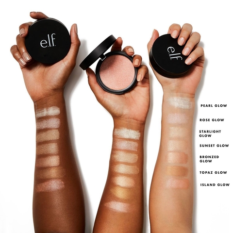 Iluminador/Rubor/Bronceador-e.l.f Shimmer-Sunset Glow