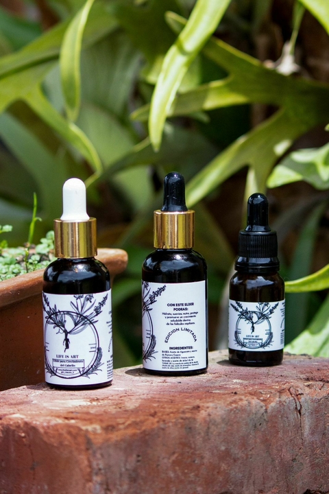 Aceite Elixir para el Crecimiento y Mantenimiento del Cabello