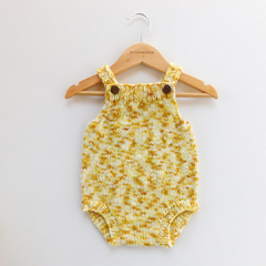 body matizado amarillo maíz y blanco crudo - comprar online