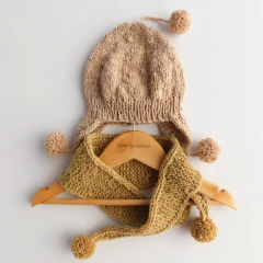 Pañuelito amarillo siena - EntramadoSur. Naturaleza Hecha Abrigo