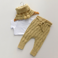 Cuello-gorro Floresta amarillo - tienda online