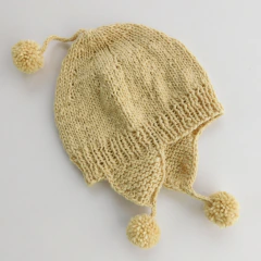 gorro chullo amarillo pastel - comprar online