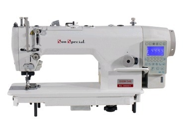 Máquina Costura Industrial Reta Refilador Eletrônica Sun Special SS9520MX-TD4-MQ