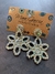 Aros Flor strass