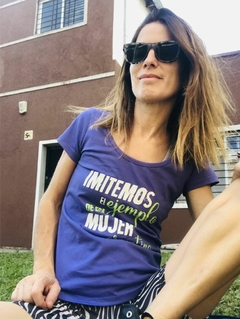 Remera Imitemos el ejemplo - comprar online