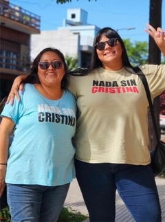 Remera Nada sin Cristina - tienda online