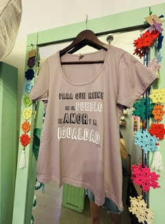 Remera Para que reine en el pueblo - tienda online