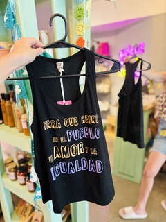 Musculosa Para que reine en el pueblo - Mundo Allegretto