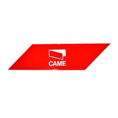 CAME Paquete con 24 bandas rojas reflejantes adhesivas para mastil 001G0401 MOD: 001-G0461