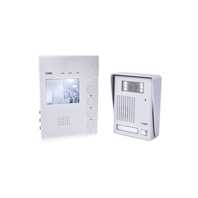 CAME Kit de videoportero / Color / Incluye 1 monitor y frente de calle MOD: 009-CK00-05