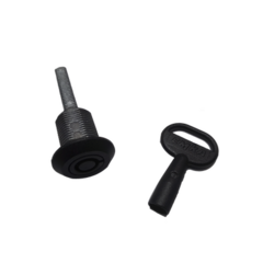 EPCOM INDUSTRIAL Chapa de Seguridad de Medio Giro con llave (Gabinetes tipo LPFORTE). 100-0059-K27-59