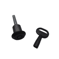 EPCOM INDUSTRIAL Chapa de Seguridad de Medio Giro con llave (Gabinetes tipo LPFORTE). 100-0059-K27-59
