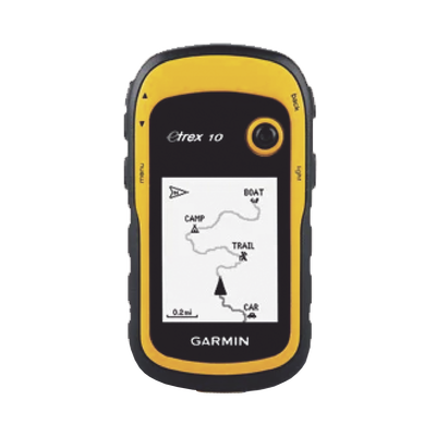 GARMIN GPS portátil eTrex10 con mapa base precargado. MOD: 10-00970-00