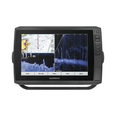 GARMIN Pantalla ECHOMAP Ultra 102sv de 10" sin transductor, incluye sondas de exploración ClearVü y SideVü 10-02111-00