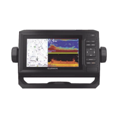 GARMIN ECHOMAP UHD 62cv con mapa base precargado, sonda CLEARVÜ Y CHIRP tradicional. no incluye transductor. MOD: 10-02329-00