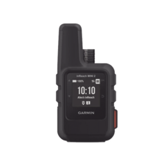 GARMIN Navegador satelital InReach Mini 2 color negro, con cobertura global mediante la red Iridium, cuenta con botón de emergencia, batería para hasta 50 horas, GPS y brujula. 10-02602-01