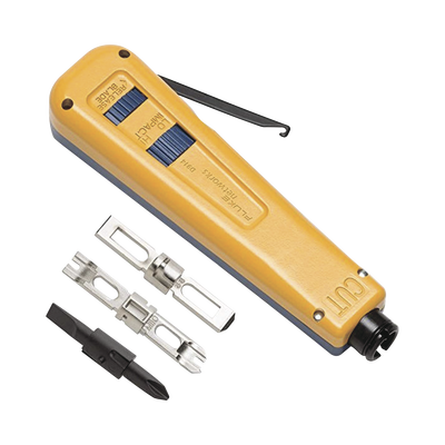 FLUKE NETWORKS HERRAMIENTA CRIMPADORA DE IMPACTO D914S FLUKE NETWORKS 10051501 CON CUCHILLA EVERSHARP 110/66 10051501