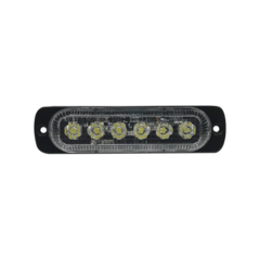 ECCO Luz direccional con 6 LEDS, color claro, 12-24 Vcc MOD: 1010-ADW