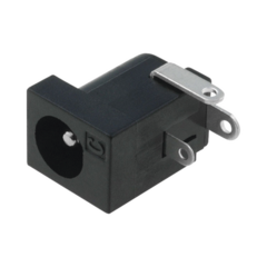 SYSCOM Conector DC Jack Macho de 2.1 mm para montaje de Panel. 101178