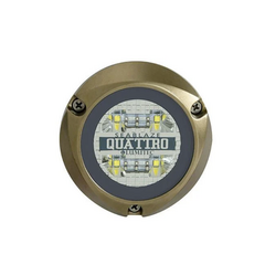 LUMITEC Luz led marina sumergible SeaBlaze Quattro, emite luz multicolor de 2000 lúmenes, fabricada en bronce naval con grado de protección IP68. 101510