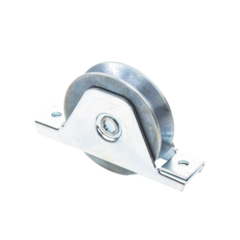 COMUNELLO Rueda de 10 cm / Capacidad Para Puertas de Hasta 380 kg / Canal Tipo "V" 1151-4540-001