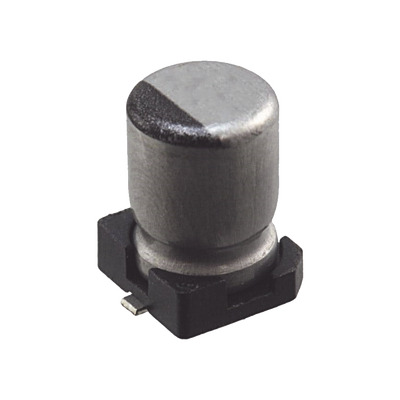 SYSCOM Capacitor Electrolítico de Aluminio tipo SMD de 10uF, 35V, 20%, 5 x 6.1 mm. MOD: 1189-2455-1-ND