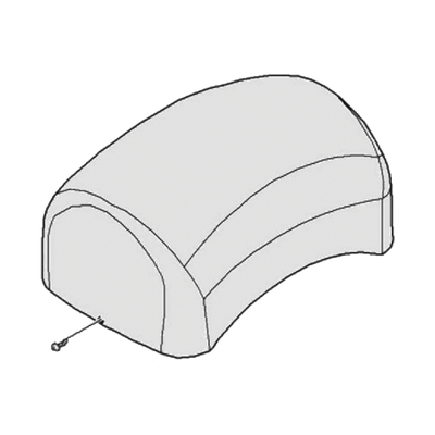 CAME Refacción / Tapa superior para barrera GARD 4 MOD: 119-RIG-170