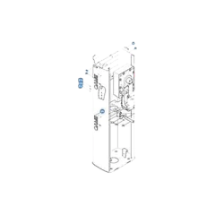 CAME Refacción para barreras GARD4 / Tope mecánico de final de carrera MOD: 119-RIG334