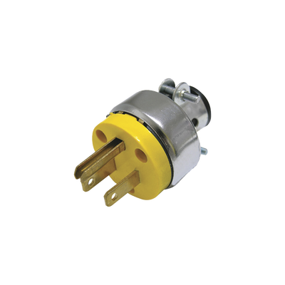 VARIOS Clavija Blindada con Terminal de Tierra con Abrazadera para cable de 3 hilos. 136-507