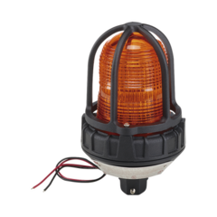 FEDERAL SIGNAL INDUSTRIAL Luz estroboscópica para ubicaciónes peligrosas, montaje tipo tubo, 12-24Vcc, ambar MOD: 151XST012024A