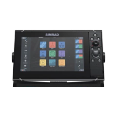 SIMRAD Pantalla de navegación NSS9 Evo3S, integra una ecosonda de 1 kW de potencia, receptor GPS de máxima sensibilidad, y conectividad inalámbrica. 000-15405-001